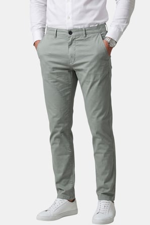 DeepSEA Açık Yeşil Slim Fit Pamuklu Likralı Yazlık Erkek Spor Pantolon 2602021