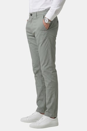 DeepSEA Açık Yeşil Slim Fit Pamuklu Likralı Yazlık Erkek Spor Pantolon 2602021