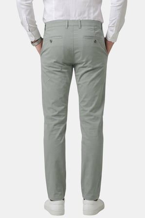 DeepSEA Açık Yeşil Slim Fit Pamuklu Likralı Yazlık Erkek Spor Pantolon 2602021