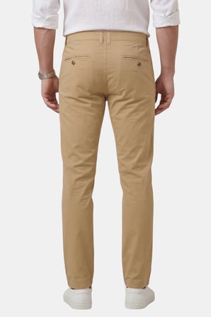 DeepSEA Camel Slim Fit Pamuklu Likralı Yazlık Erkek Spor Pantolon 2602021