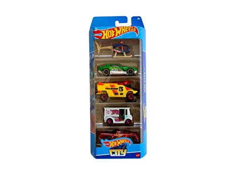 DZC KUZENLER AVM HOT WHEELS 5 Lİ METAL ARABA ORJİNAL SET DEMİR ARABALAR OYUNCAK