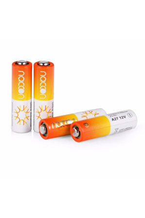 1 Kart 5 Adet - Avize Kumandası Pili Naccon 5'li 27a 12v Alkalin Spesifik Pil (27wwa-c5)