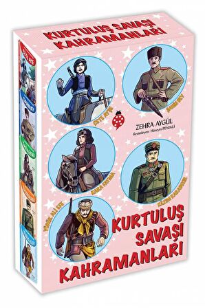 Kurtuluş Savaşı Kahramanları Seti (5 Kitap Takım)