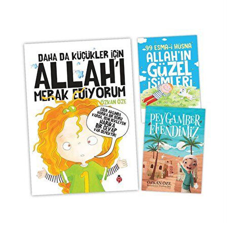 Daha Da Küçükler İçin Dinî Kitaplar Seti (3 Kitap) / Özkan Öze