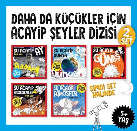 Daha Da Küçükler İçin Acayip Şeyler Seti 2 (5 Kitap)
