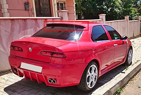 Alfa Romeo 156 1998-2006 Cam Üstü Spoiler