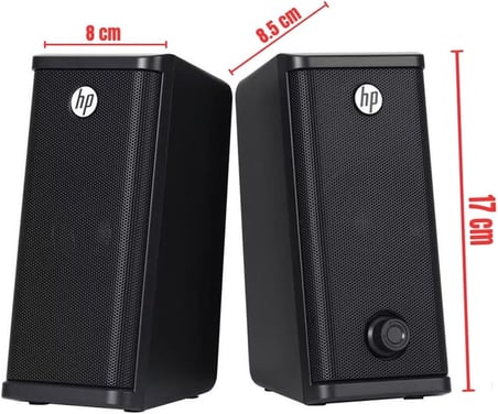 Hp Dhs-2101S 6W Siyah Multimedia Speaker Hoparlör