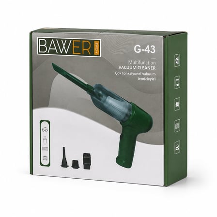 OTO ARAÇ SARJLI EL TİPİ BASINÇLI HAVA ÜFLEME - SÜPÜRGE MAKİNE 3 BAŞLIK G-43 (5332)