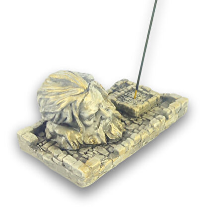 Zeus Çubuk Tütsülük ve Tealight (Beyaz)