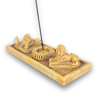 Antik Mısır Sphinx Çubuk Tütsülük ve Tealight