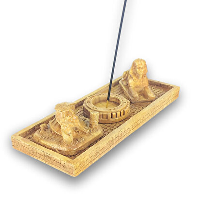 Antik Mısır Sphinx Çubuk Tütsülük ve Tealight