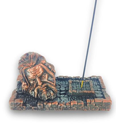 Zeus Çubuk Tütsülük ve Tealight (Bakır)
