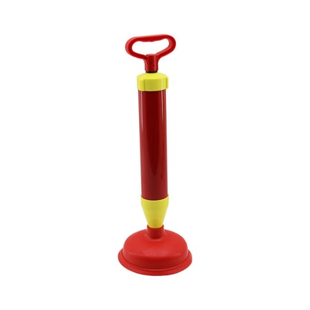 KAPORTA DÜZELTME - LAVABO KLOZET GİDER AÇICI POMPA LASTİK BAŞLIK - SERT PLASTİK GÖVDE ÇAP=16 CM (533