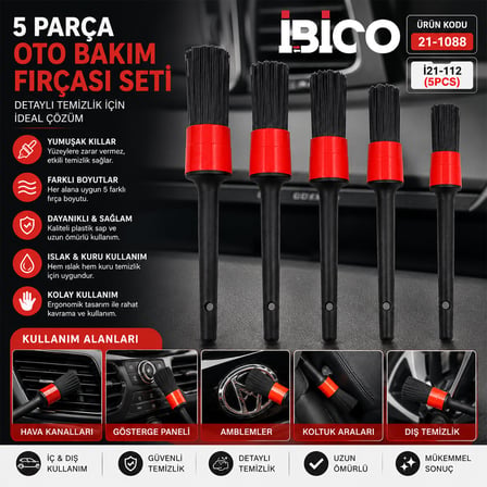 5PCS OTO BAKIM FIRÇASI (5332)