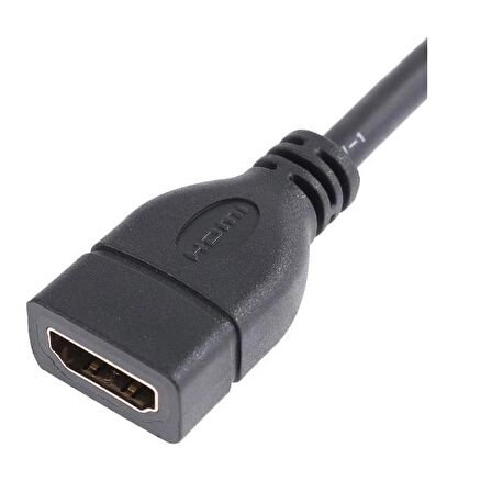  Hdmi Dişi Erkek Uzatma 90 Derece Dirsek Çevirici Dönüştürücü Kablosu