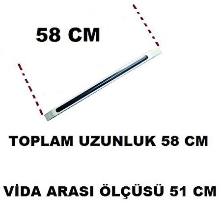 BEKO FIRIN KOLU , ARÇELİK , BEKO FIRIN TUTMA KOL SAPI , FIRINLI OCAK KOLU ÖLÇÜLER 4 . RESİMDE