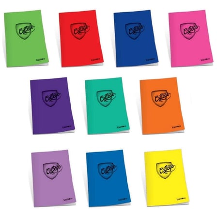 Çınar Uninote A5 College Dikişli Plastik Kapak Defter 60 Yaprak Çizgili 60/1 (12 Li Paket)