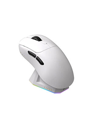 Aj179 Pro Kablosuz (3 modlu) 8K-2600DPI Oyuncu Mouse PAW3395 Sensör RGB Manyetik Şarj İstasyonu