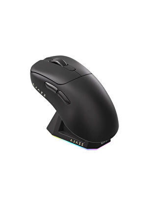 Aj179 Pro Kablosuz (3 modlu) 8K-2600DPI Oyuncu Mouse PAW3395 Sensör RGB Manyetik Şarj İstasyonu