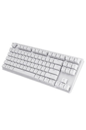 K550 Mekanik Oyuncu Klavyesi -Değiştirilebilir Switch- Rainbow RGB Aydınlatma-87 Tuş - Brown Switch