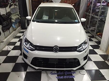 Vw Polo 6r 6c Ön Far Bi-xenon Mercekli Gti Kırmızı Şerit 2011 / 2018