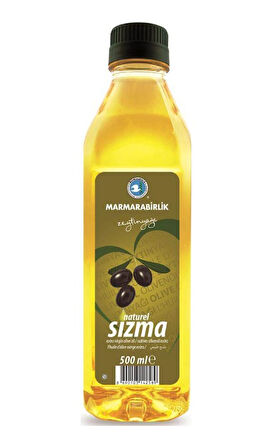 Marmarabirlik Naturel Sızma Zeytinyağı Pet 500 ML