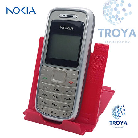 Nokia 1200 Tuşlu Telefon, Sarı Ekran, Asker Telefonu, Uzun Şarj, Sağlam Yapı, Tuşlu Cep Telefonu, Sıfır