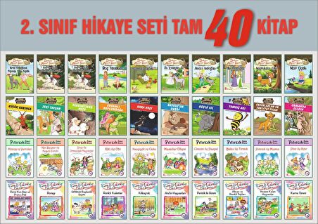 Ata 2.Sınıf Hikaye Seti (40 Kitap)