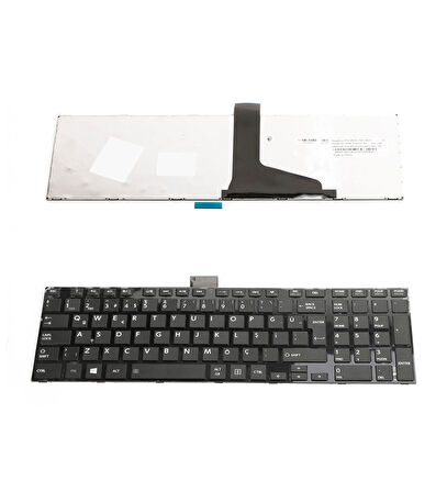 Toshiba Satellite L850-1RJ Klavye Türkçe Siyah Çerçeve Toshiba Satellite L850-1RK Klavye Türkçe Siyah Çerçeve