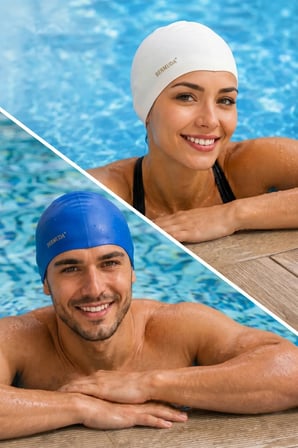 Silikon Yüzme Bonesi Unisex Yetişkin Havuz Bonesi Esnek Dayanıklı Yüzme Bonesi-1 Adet
