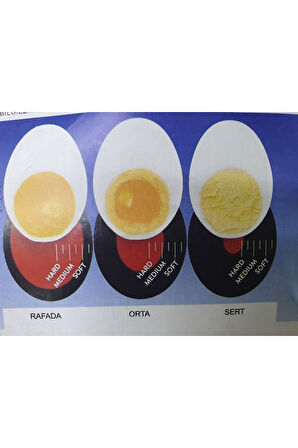 Renk Değiştiren Yumurta Zamanlayıcı (Kıvamlayıcı)