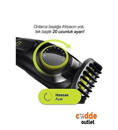 Cadde Outlet Kuru Çok Amaçlı Tıraş Makinesi