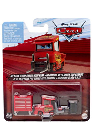 Disney Pixar Cars - My Name Is Not Chuck With Cart (1/55)
