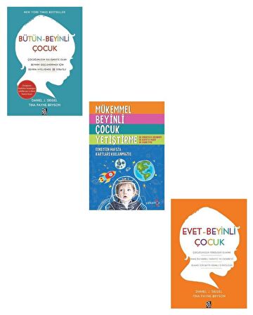 Evet Beyinli Çocuk + Bütün Beyinli Çocuk + Mükemmel Beyinli Çocuk Yetiştirme 3 Kitap Set