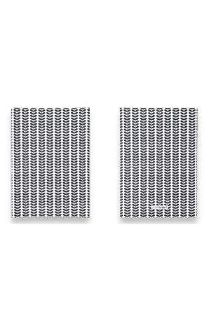 Amerikan Cilt, A5 Çizgisiz Defter, 64 Yaprak, 90gr. Ivory Kağıt (SİYAH YAPRAKLAR KAPAK TASARIMI)