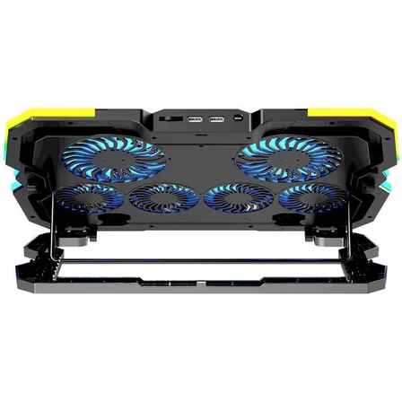 GameBooster GB-NS10 Hurricane RGB+Telefon Stant Notebook Soğutucu