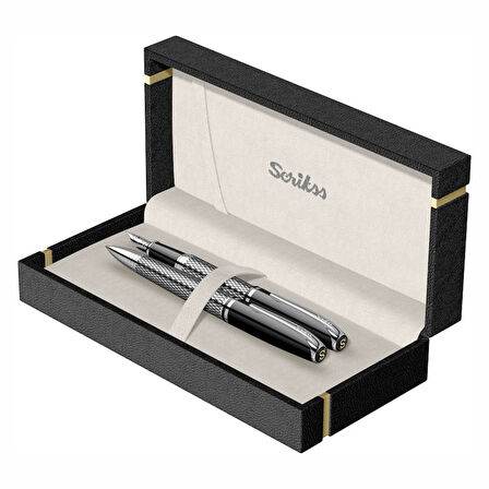 İsminize Özel Scrikss 477 Tükenmez+Dolma Kalem Set