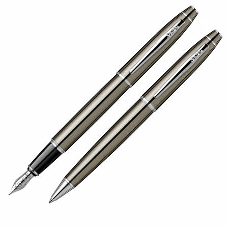 İsminize Özel Scrikss 35 Tıtanıum Tükenmez+Dolma Kalem Set
