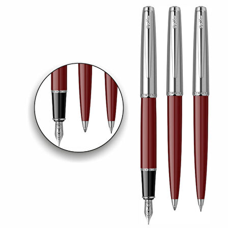 İsminize Özel Scrikss 78 Bordo 3 Lü Set Dk+Tk+Vers Kalem