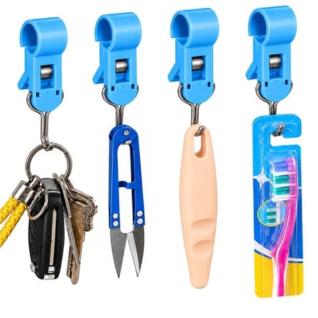 SN-38119 Yuvarlak Kelepçe Askı 80x12x18mm 4’lü Paket