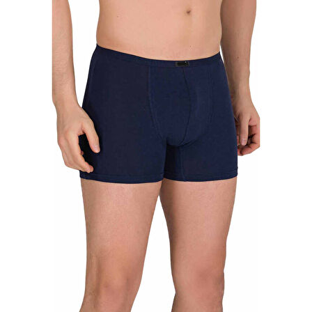 Erkek Modal Boxer Short Lacivert