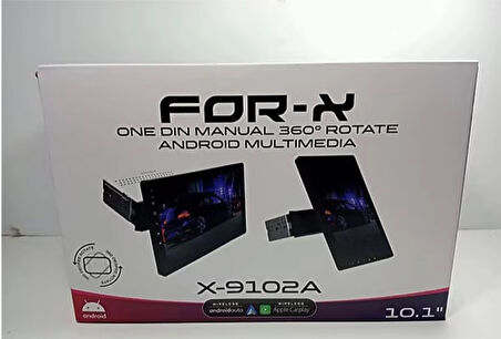 FOR-X X-9102A 10'' ANDROİD DOUBLE TEYP ÜNİVERSAL