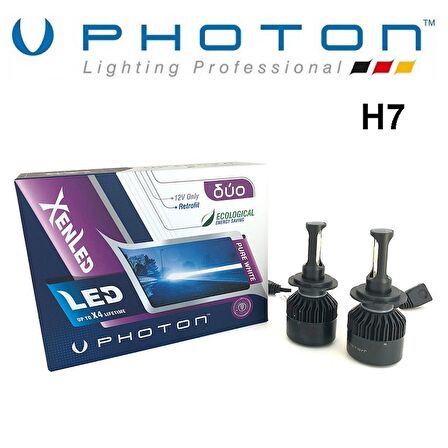 Duo Led Xenon Oto Ampul H7