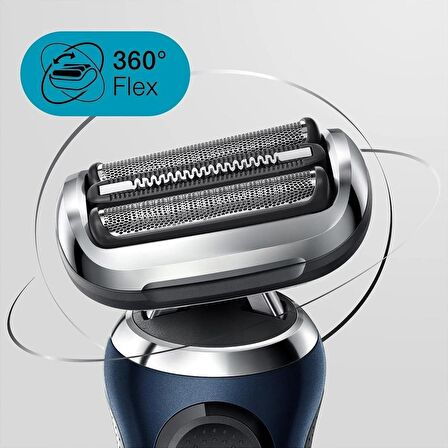 Braun Yeni Seri 7 B1000s AutoSense 360° Flex EasyClick Islak Kuru Tıraş Makinesi