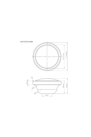 30 watt RGB Kendinden Dönen Smd Led Havuz Ampulu / Par 56