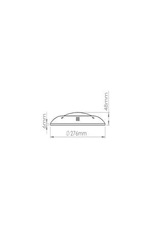 32 watt 12 volt Beyaz Sıva Üstü Havuz Lambası 32w 12v