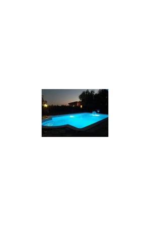 30 Watt 12 Volt Tenda Sıva Üstü Ledli Havuz Lambası Turkuaz 30w 12v