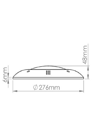30 Watt 12 Volt Sıva Üstü Ledli Havuz Lambası 30w 12v Mavi