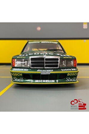 Mercedes 190 Evo Iı 1/18 Ölçek Diecast Metal Model Araba