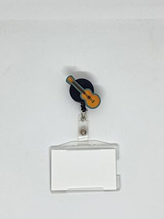 Gitar Temalı Yoyo Kartlık 